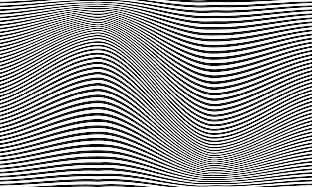 una imagen abstracta en blanco y negro de una onda con un fondo blanco y negro