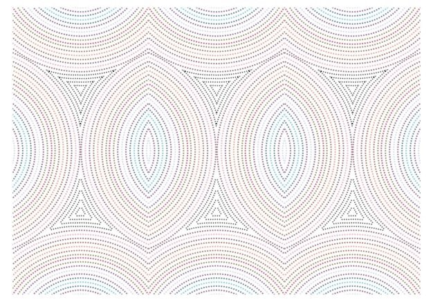imagen abstracta líneas onduladas en varios colores que presentan un patrón visual cautivador y colorido