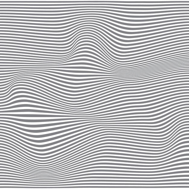 imagen abstracta con un patrón a rayas en blanco y negro