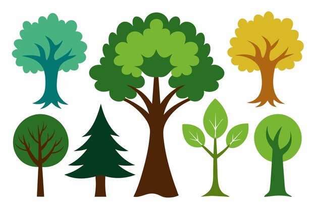 una imagen de un árbol con diferentes colores y la palabra árbol