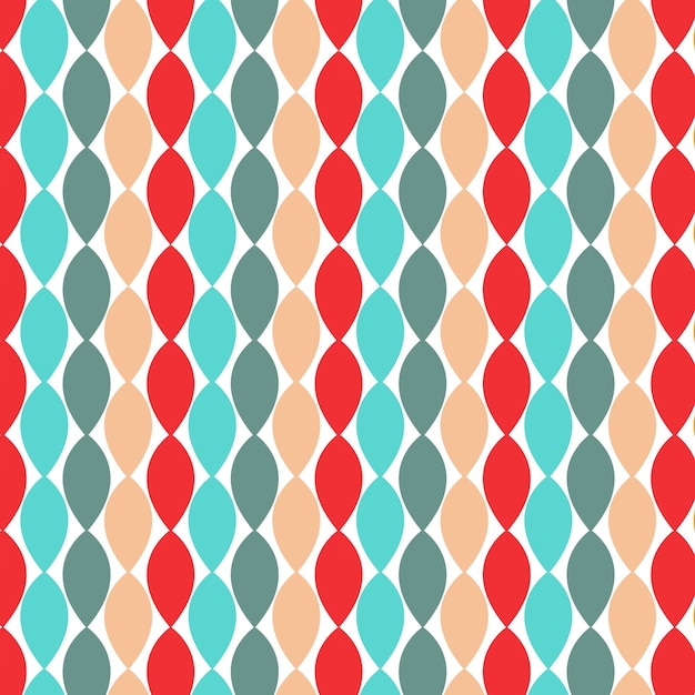Imagen de arte vectorial de diseño de fondo de patrón retro
