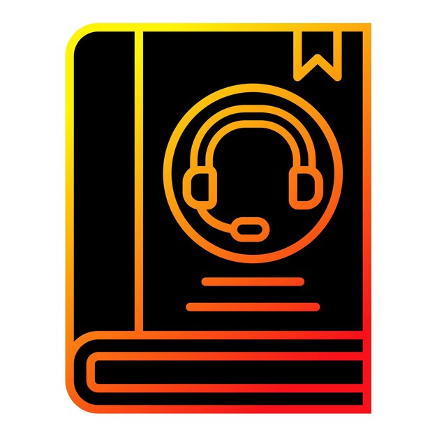 una imagen de unos auriculares que está en un fondo negro