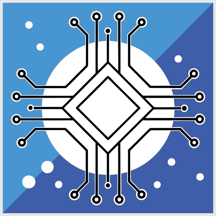 Vector una imagen azul y blanca de un diseño abstracto blanco con la palabra x en él