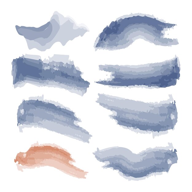 una imagen azul y gris de diferentes colores y formas