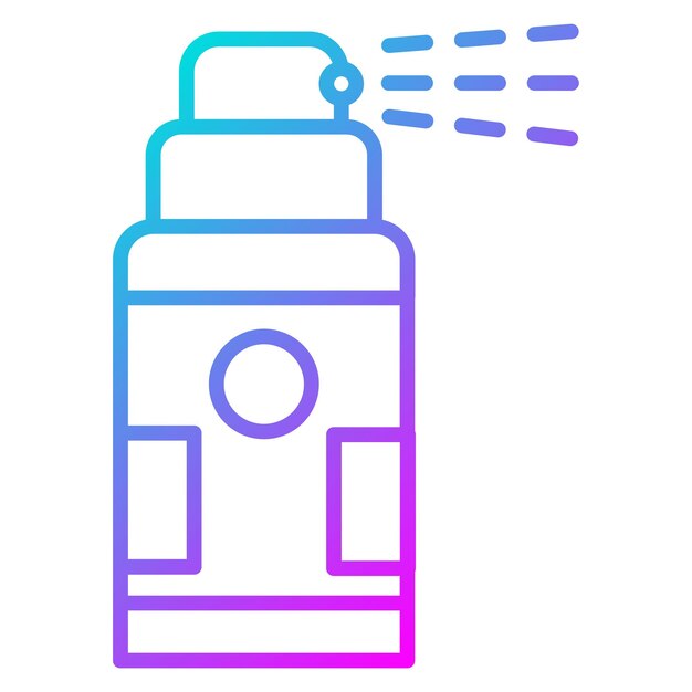 una imagen azul y rosa de una botella con un diseño azul y rosa