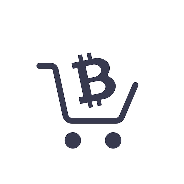 Imagen de Bitcoin en el carrito de compras