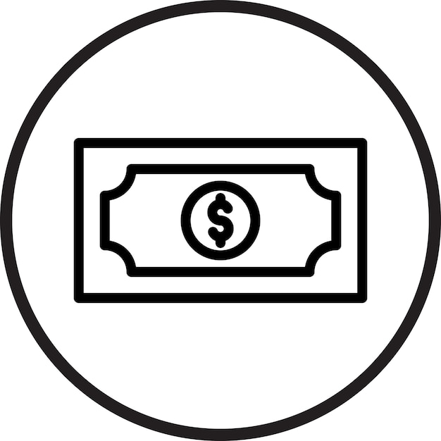 una imagen en blanco y negro de un billete de un dólar