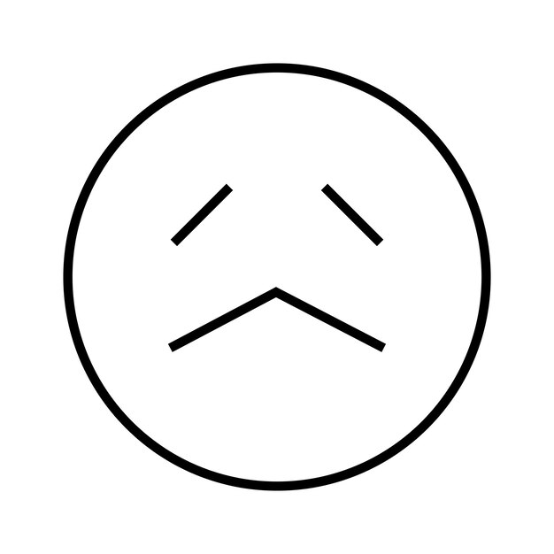 una imagen en blanco y negro de una cara con una cara triste