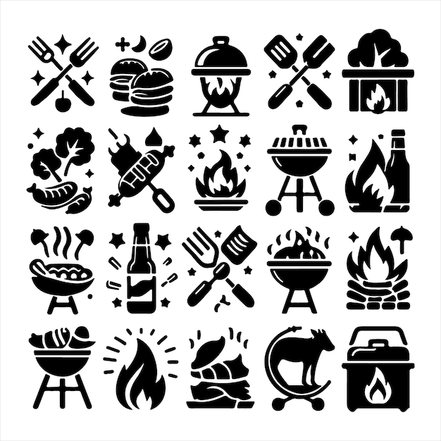 una imagen en blanco y negro de una cocina y una parrilla