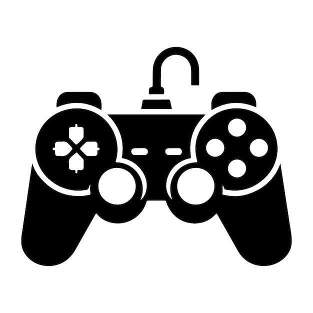 una imagen en blanco y negro de un controlador con una imagen de un teclado y teclas