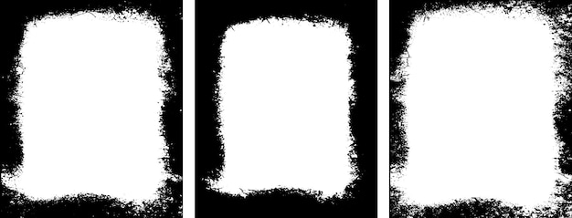 una imagen en blanco y negro de un cuadrado con un cuadrado blanco en el medio