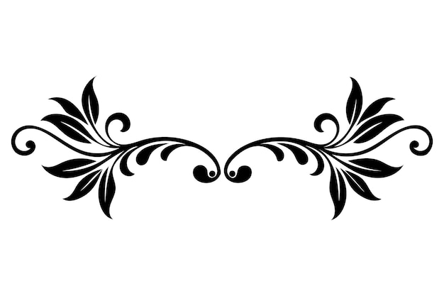 una imagen en blanco y negro de un diseño de flor en un fondo blanco