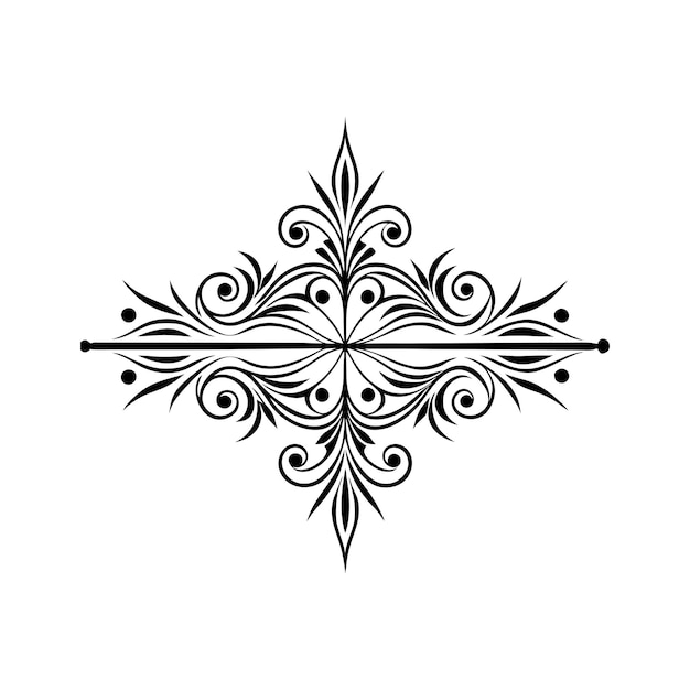 una imagen en blanco y negro de un diseño que dice un en él