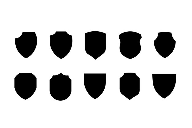 una imagen en blanco y negro de un escudo con un fondo en negro y blanco