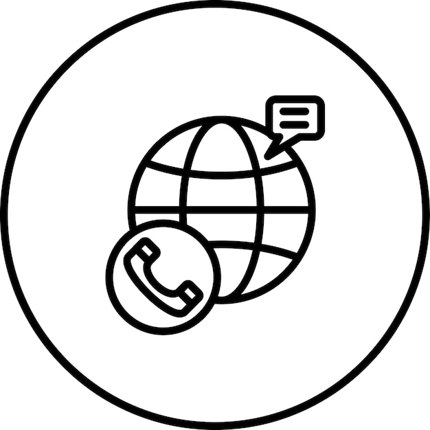 una imagen en blanco y negro de un globo con un teléfono en él