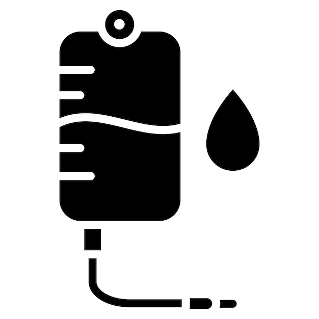 Vector una imagen en blanco y negro de una gota de agua con una gota