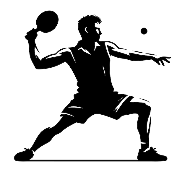 Vector una imagen en blanco y negro de un hombre jugando al baloncesto