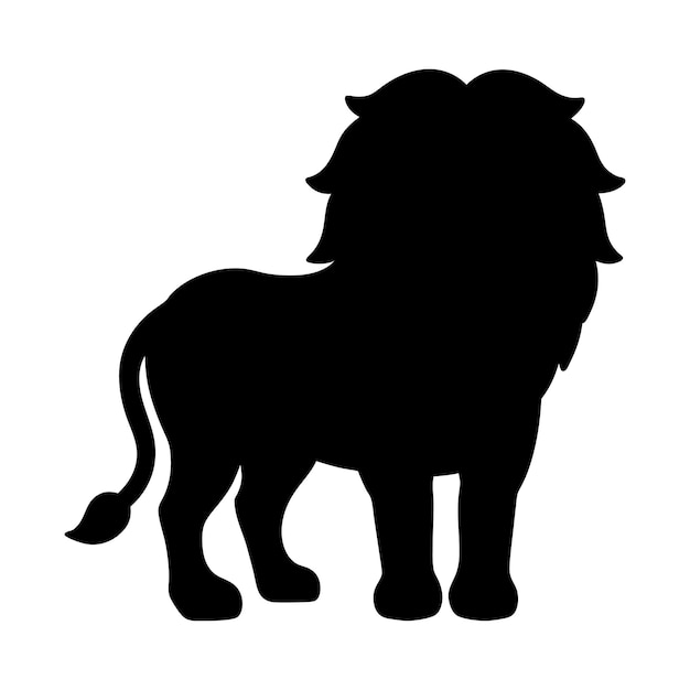 una imagen en blanco y negro de un león y un león en un fondo blanco