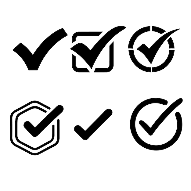 una imagen en blanco y negro de una lista de comprobación para una lista de control