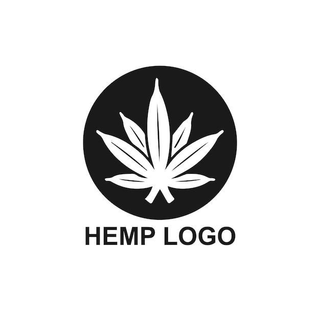 una imagen en blanco y negro de un logotipo en negro y blanco de un logo de marihuana
