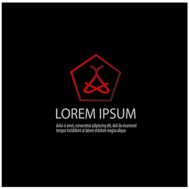Vector una imagen en blanco y negro de un logotipo rojo y amarillo con la letra l.