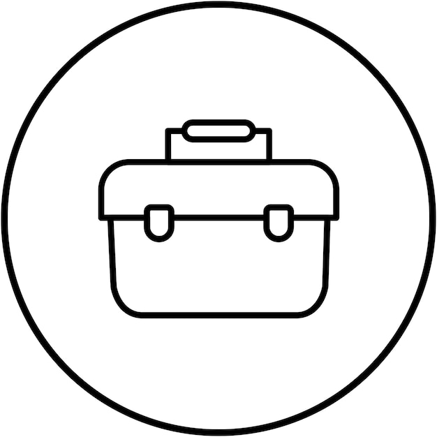 una imagen en blanco y negro de una maleta con una etiqueta que dice la maleta