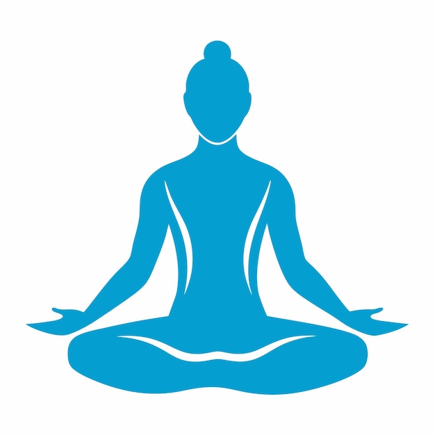 una imagen en blanco y negro de una mujer en una postura de yoga