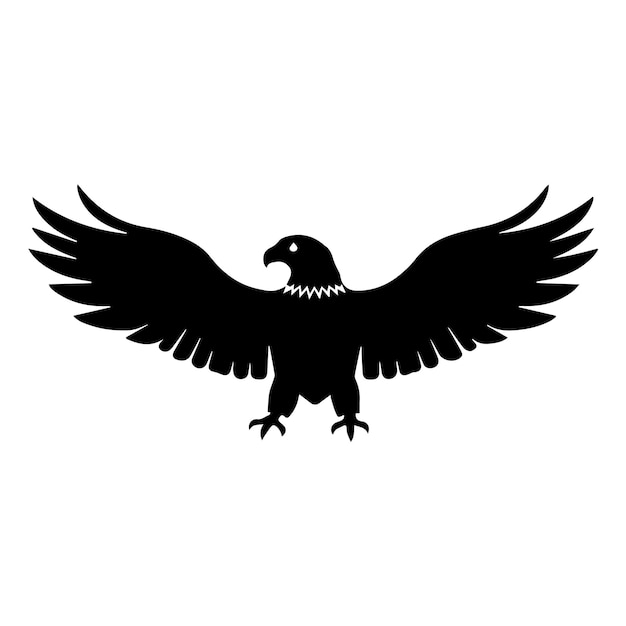 una imagen en blanco y negro de un pájaro con un contorno negro