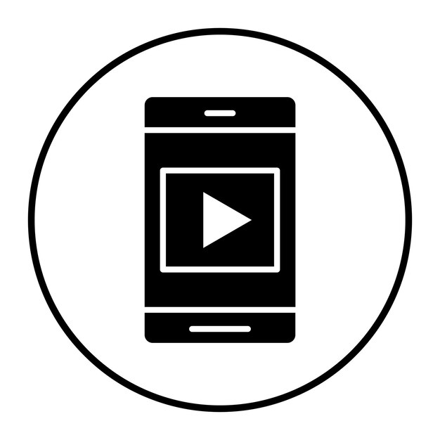 una imagen en blanco y negro de una pantalla de TV y un círculo en negro y blanco con una imagen de una TV en ella