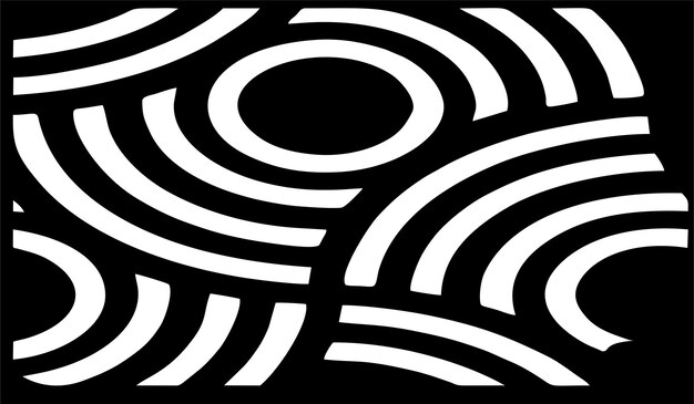 Una imagen en blanco y negro de un patrón en blanco y negro con la letra g.