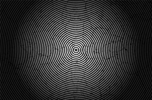 una imagen en blanco y negro de un patrón en espiral de efecto de huella dactilar una imagen en negro y blanco