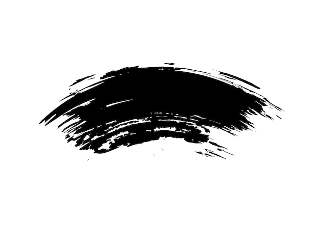 una imagen en blanco y negro de un pincel en negro y blanco