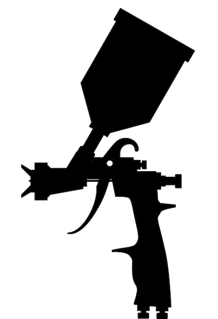 Una imagen en blanco y negro de una pistola con la palabra blaster en ella.
