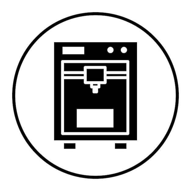 una imagen en blanco y negro de un refrigerador con una imagen de una flor en él