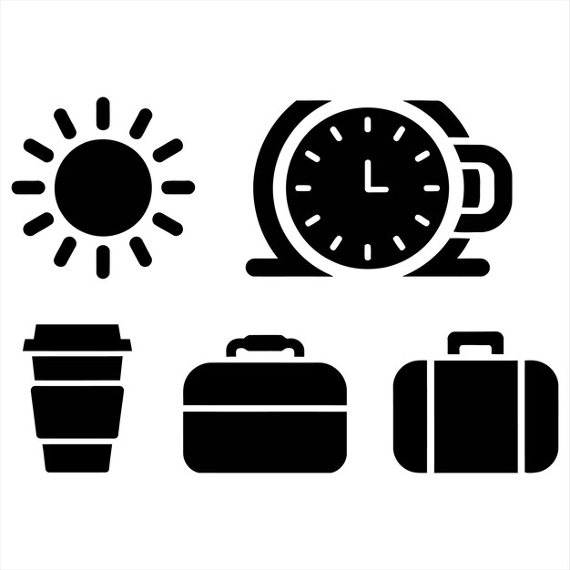 una imagen en blanco y negro de un reloj y un reloj