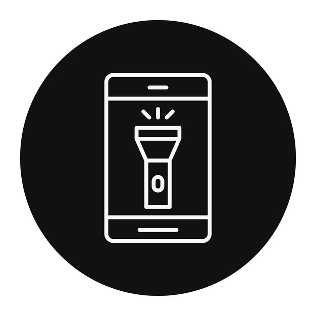 una imagen en blanco y negro de un teléfono celular con una imagen de una flor en él