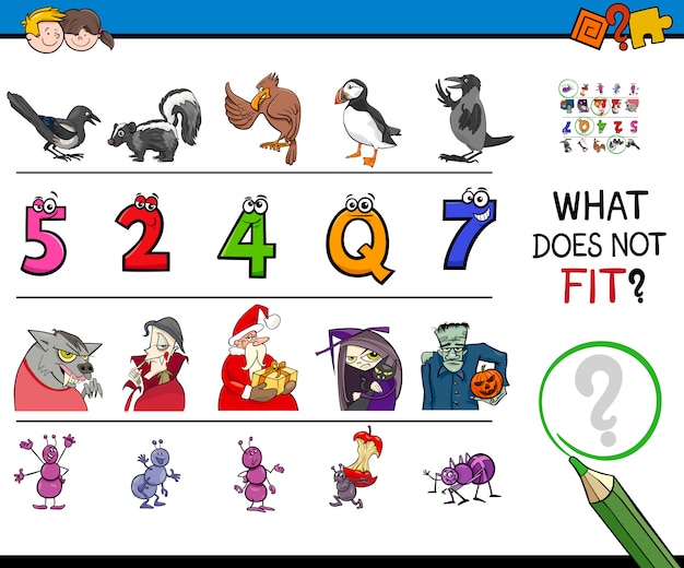 Imagen de búsqueda que no cabe en un juego educativo de fila