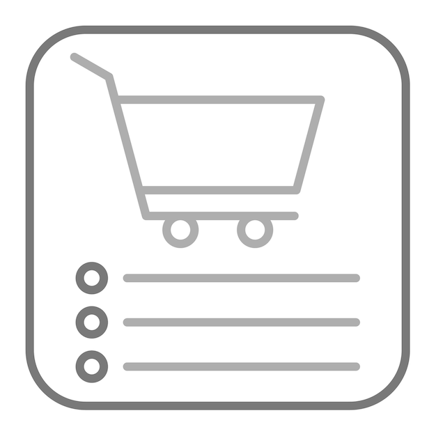 una imagen de un carro de compras con un carro de tiendas en él