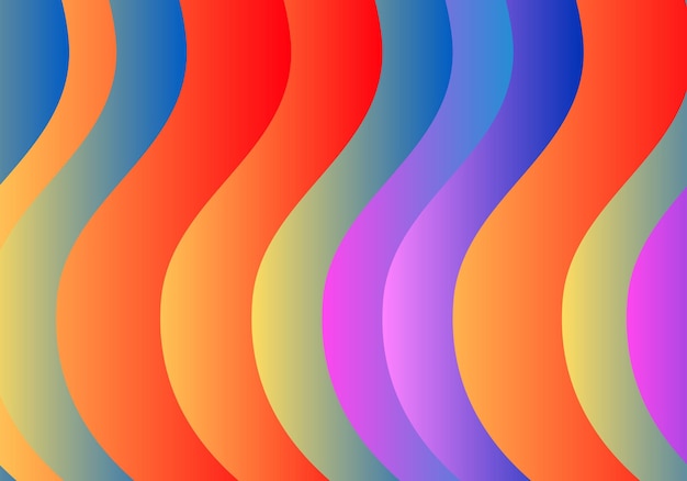 una imagen colorida de un colorido arco iris de color de fondo