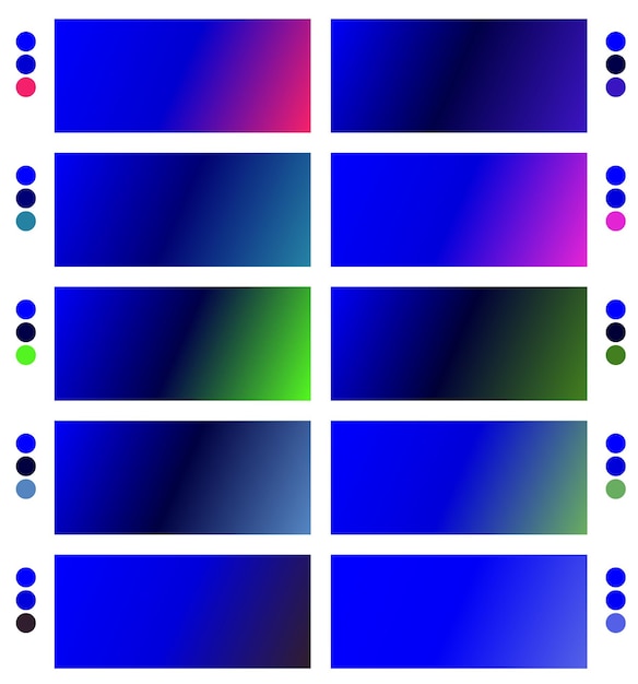una imagen colorida de diferentes colores y formas