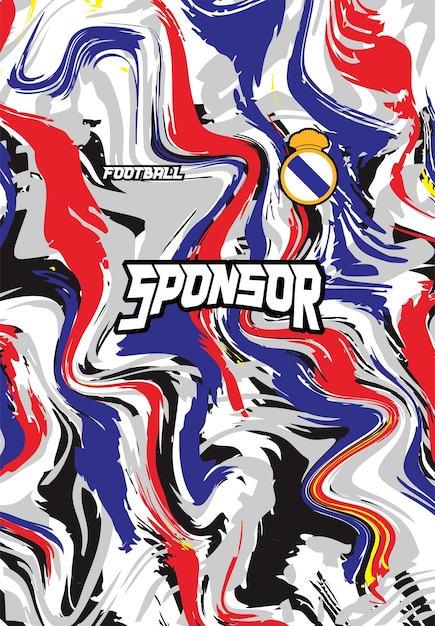 una imagen colorida de un juego de fútbol con las palabras " kick your business " en la parte inferior