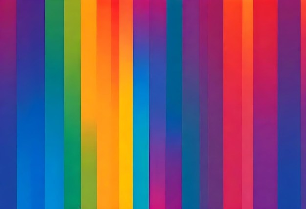 una imagen colorida de una línea de color arco iris