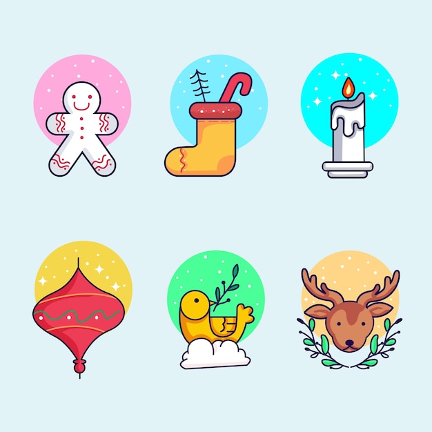 una imagen colorida de un muñeco de nieve y un hombre de nieve