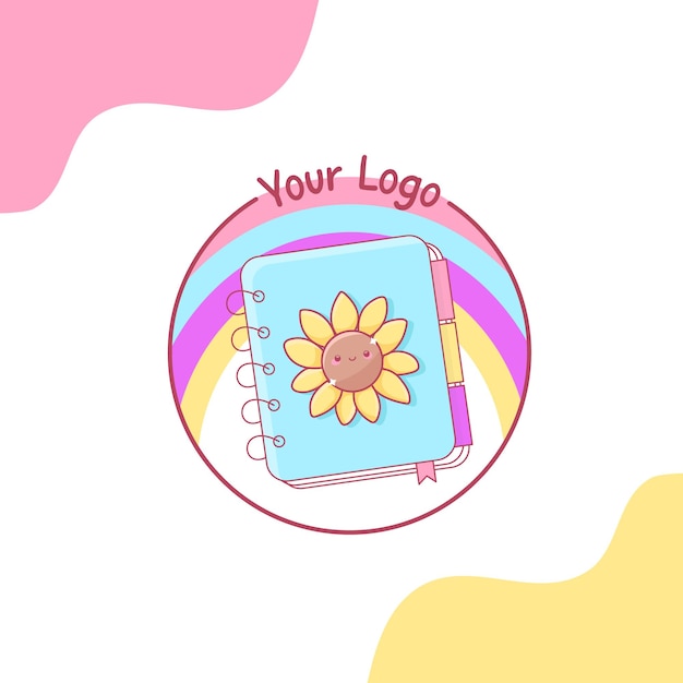 una imagen colorida de un teléfono celular con un girasol en él