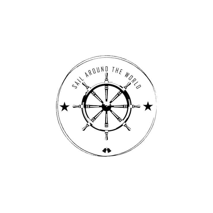 Imagen destacada del logotipo con temas náuticos