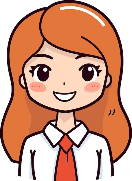 una imagen de dibujos animados de una chica con una camisa que dice que está usando una camiseta que dice que es una chica