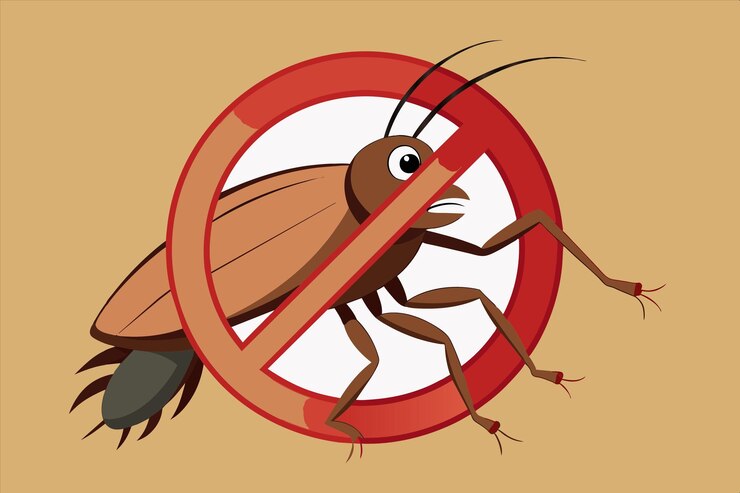 Vector una imagen de dibujos animados de un mosquito con un letrero que dice un insecto en él
