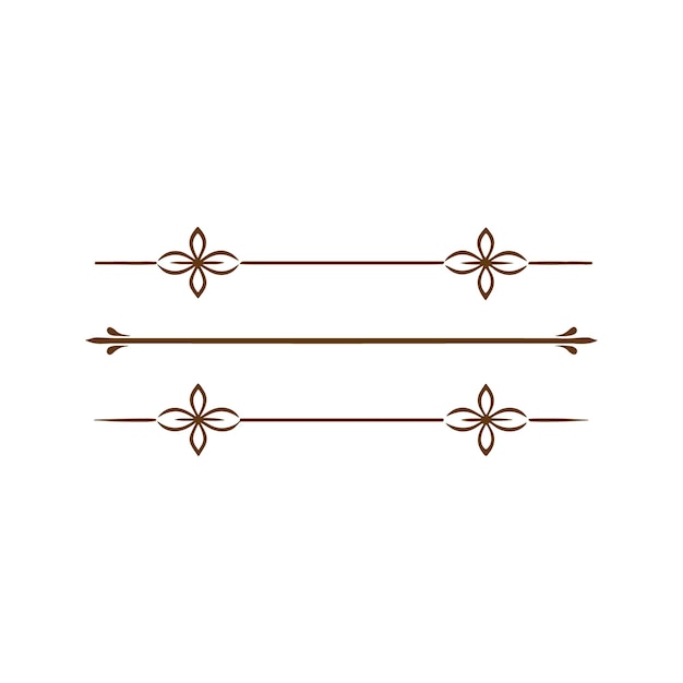 una imagen de un diseño con una flecha marrón en él