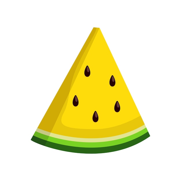 Imagen e ilustración vectorial de la sandía