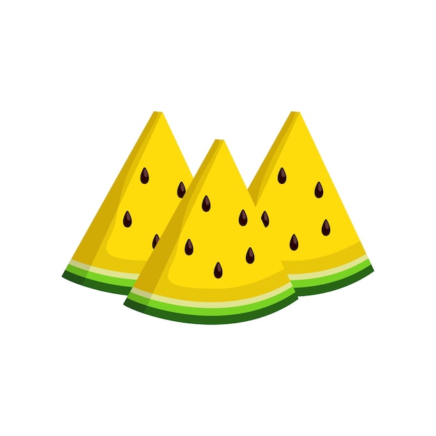 Imagen e ilustración vectorial de la sandía